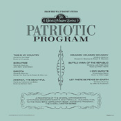 CM-0005 The Choral Master Series: PatrioticProgram
