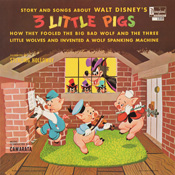 1310 Story And Songs About Walt Disney's 3 Little Pigs